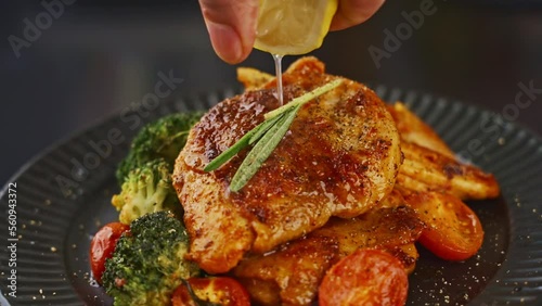 Delicious fried chicken chops video