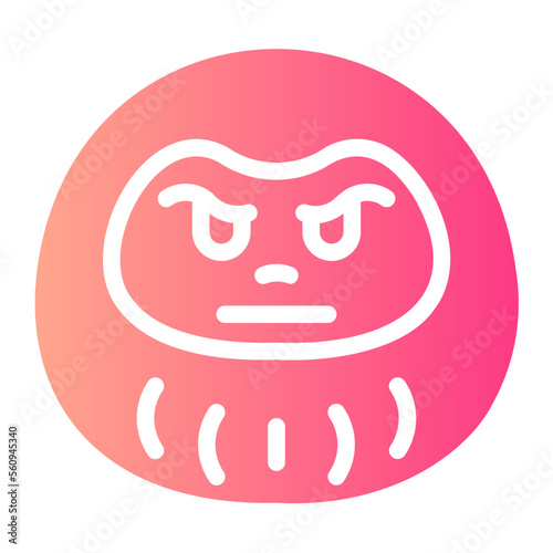 daruma gradient icon