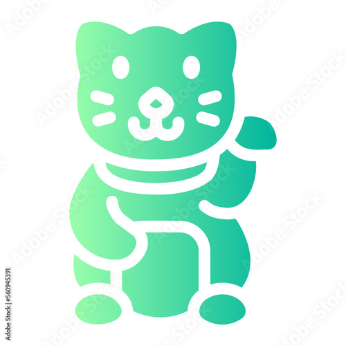 maneki gradient icon