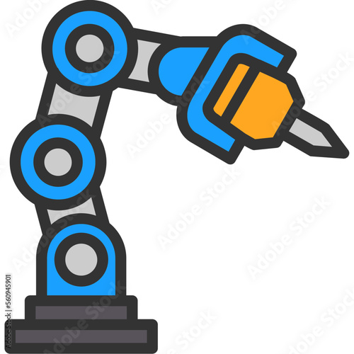 Robotic Arm Icon