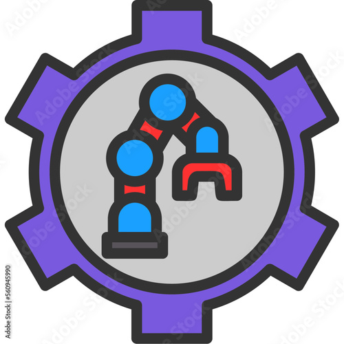 Robot Arm Icon