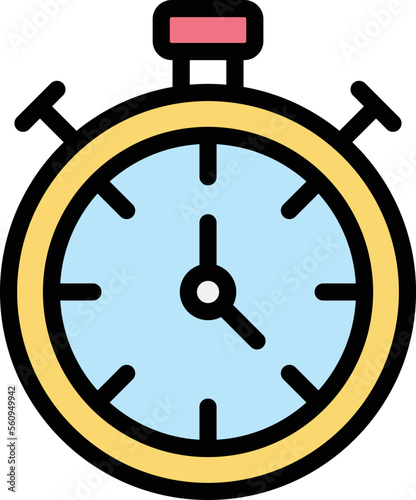 Stop watch Vector Icon Design Illustration