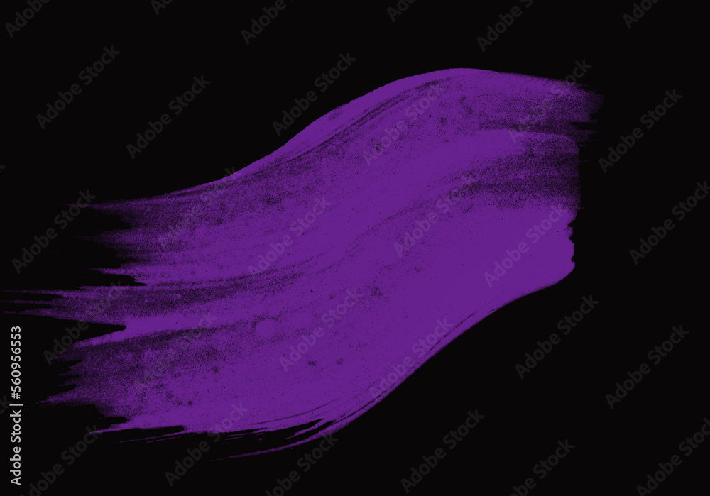 Crayon pattern of lilac color on a black background . An abstract frame allows you to apply or add a paint smudge effect.