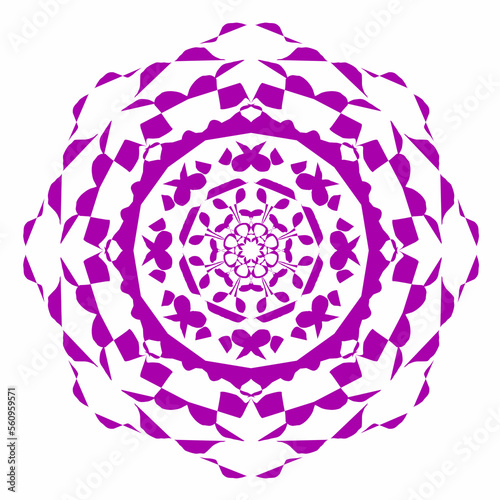 abstract purple sphere