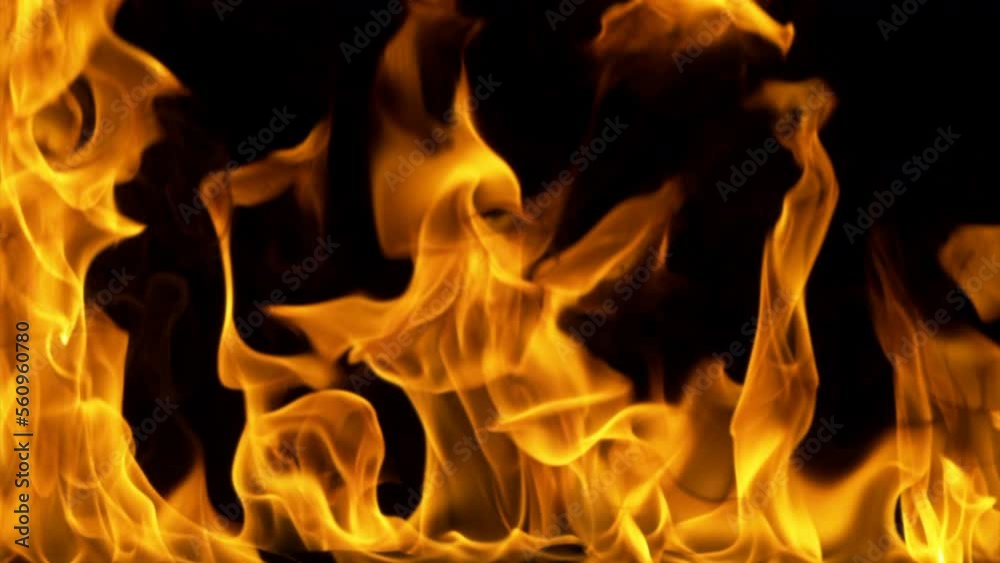 Burning fire. Bonfire. Closeup of flames burning slow motion effect background footage motion graphics, or as a background or overlay 4K drag and drop editing software supporting blending modes. Burning fire. Bonfire. Closeup of flames burning slow motion effect background footage motion graphics, or as a background or overlay 4K drag and drop editing software supporting blending modes.