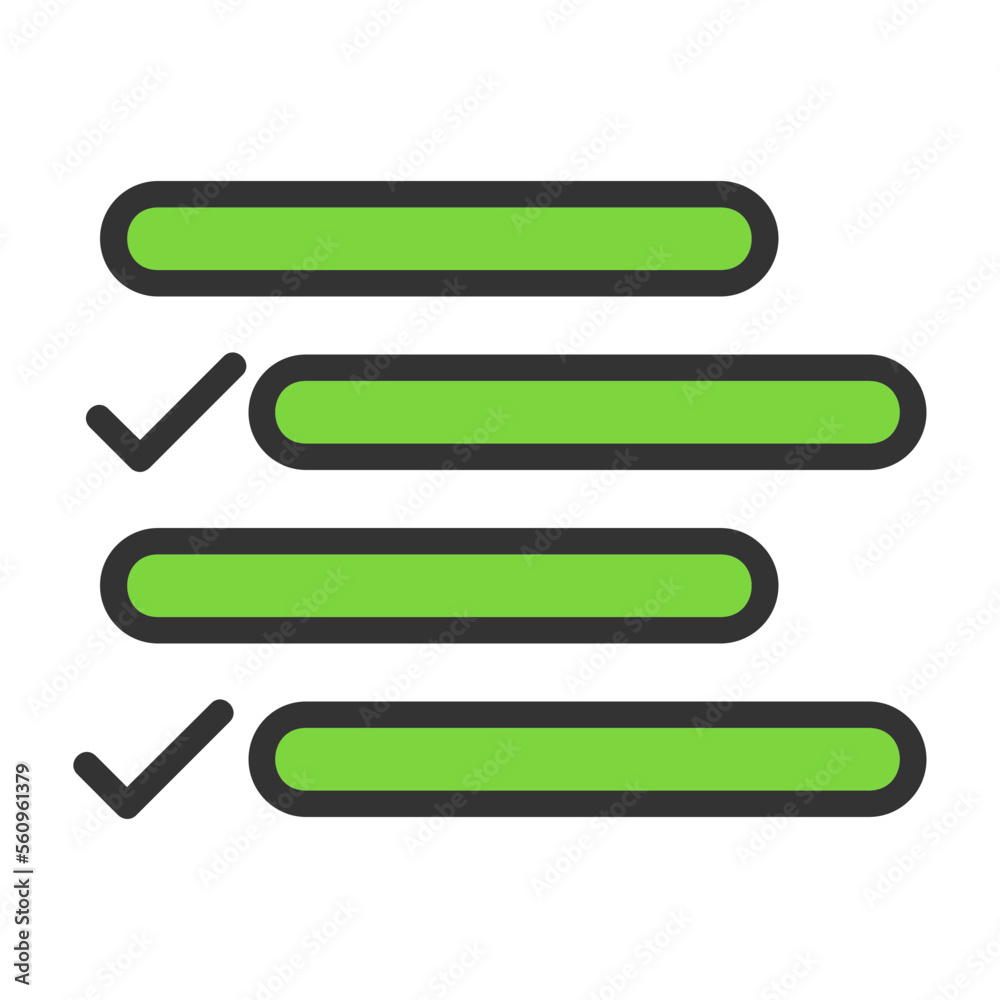 Obraz premium Horizontal Icon