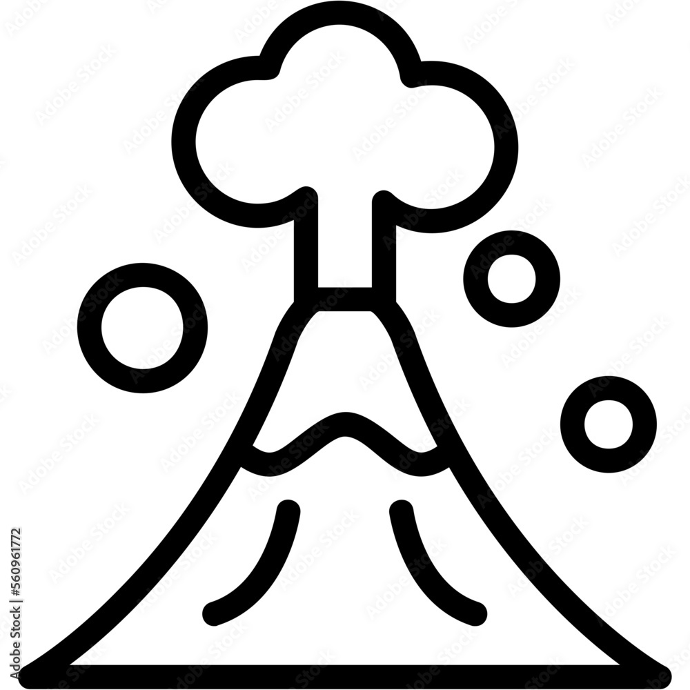 Volcano Icon