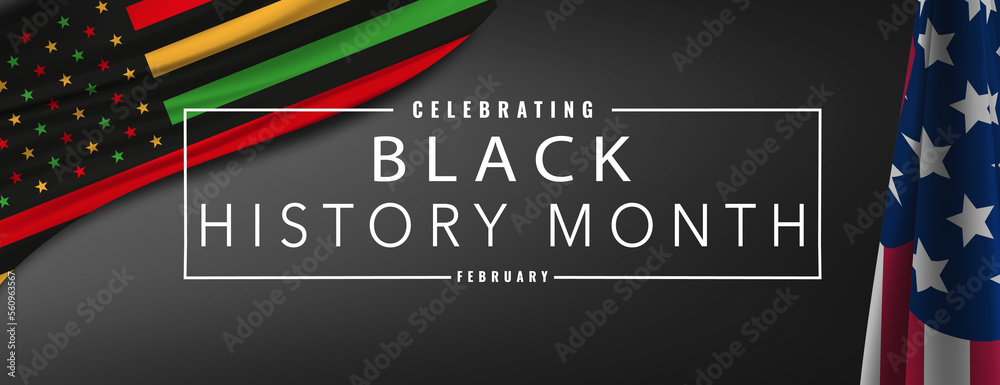 Black History Month USA - obrazy, fototapety, plakaty 