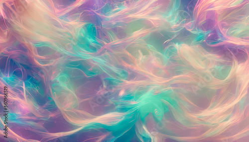 Artistic concept painting of a abstract waves color  Generative AI