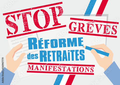 Réforme des retraites, grèves, manifestations