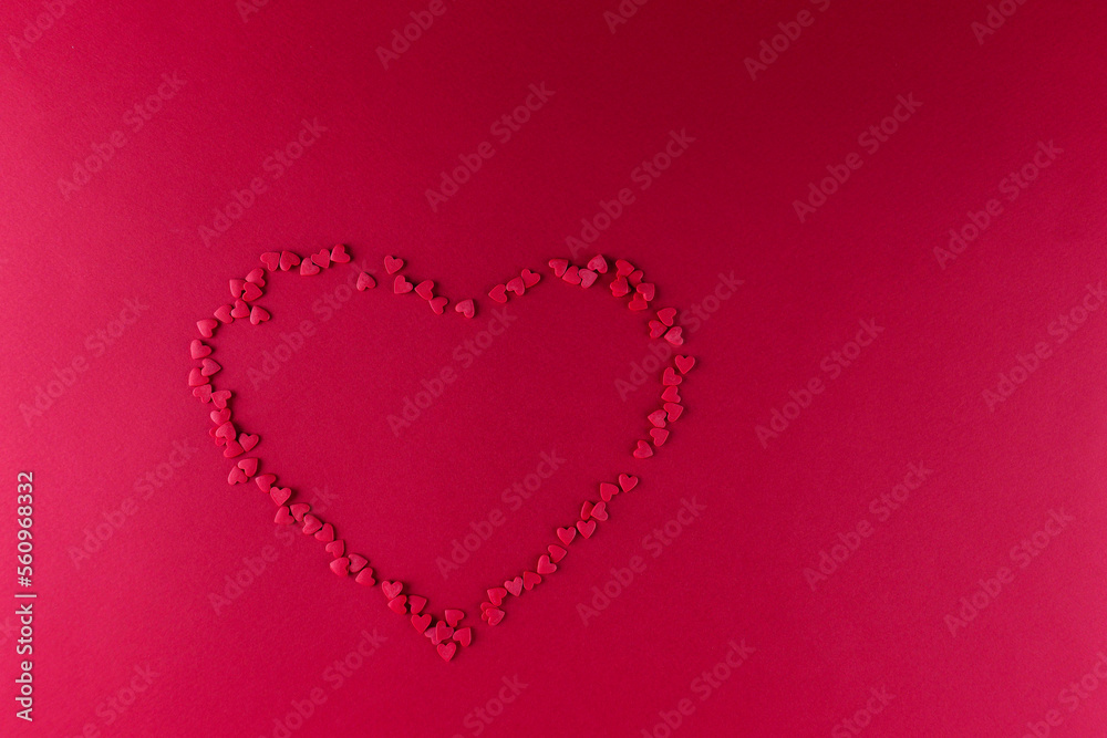 Valentine's Day, Valentine's Day, decorative heart on a red background Valentine's Day, Valentine's Day, decorative heart on a red background
