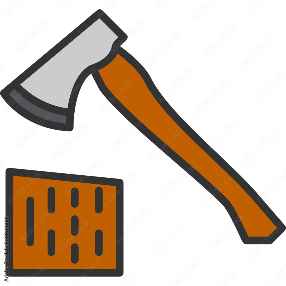 Wood Axe Icon Wood Axe Icon