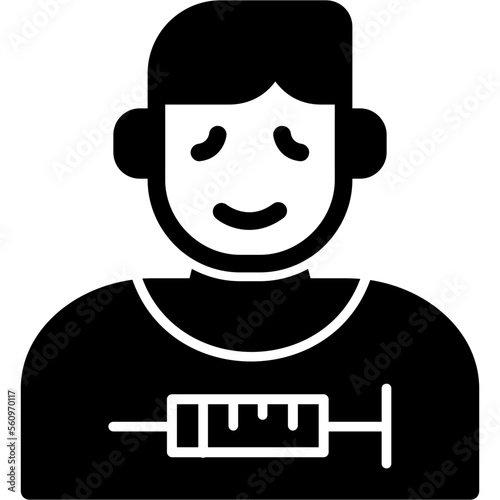 Drug Addict Icon