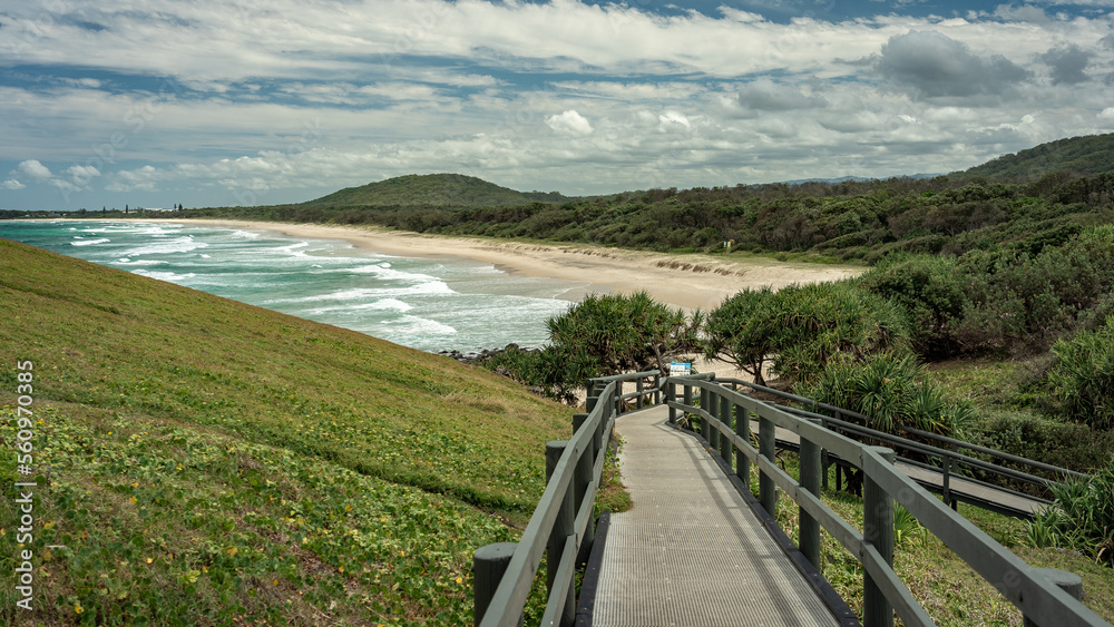 Amazing views around Norries Headland in Cabarita Beach, NSW, Australia