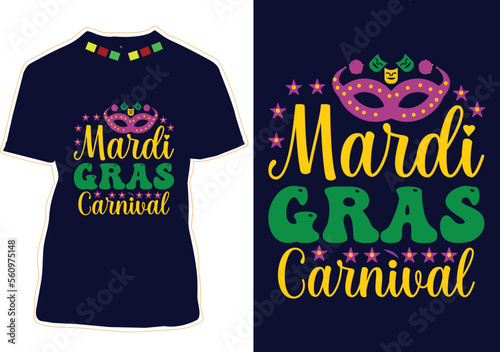 Mardi Gras T-Shirt Design