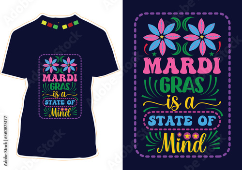 Mardi Gras T-Shirt Design