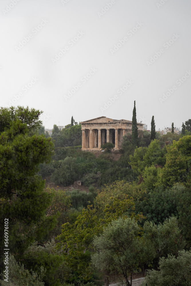 Fototapeta premium Athens city view