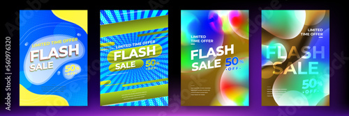 Collection of Sale and Discount Offers Flyers