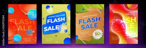 Collection of Sale and Discount Offers Flyers