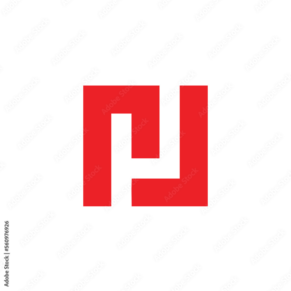 Initial letter rj or jr logo design template elements - Vector Initial letter rj or jr logo design template elements - Vector