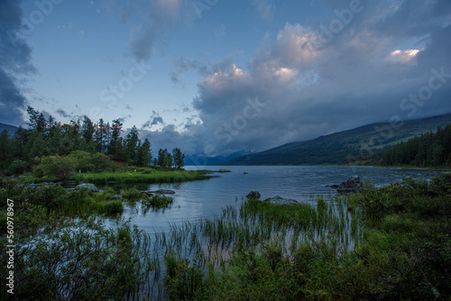 lake in the mountains