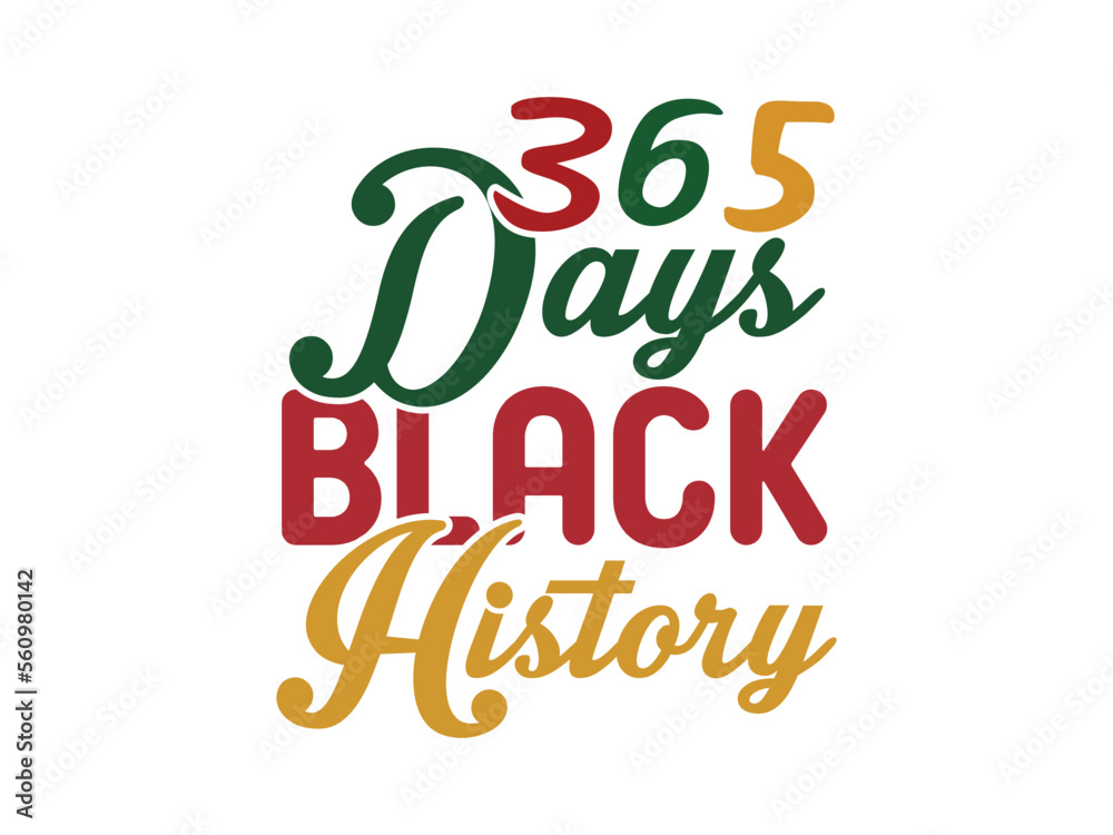 Black History Month Design Black History Month Design