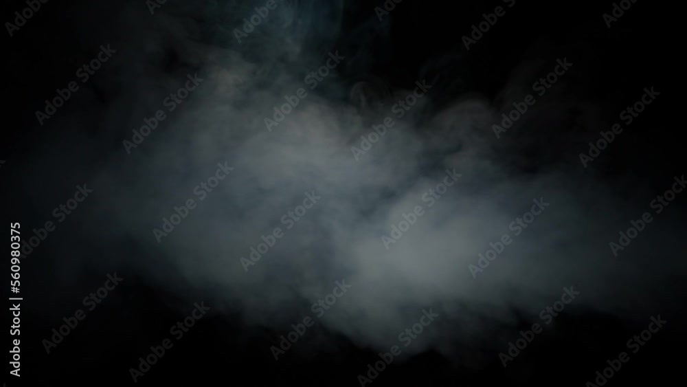 Smoke on a black background. Slow motion. Smoke on a black background. Slow motion.