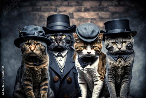 A cat's brigade