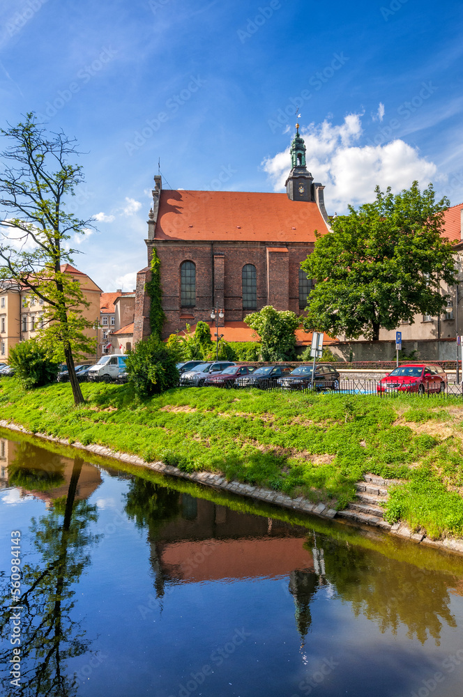 The Franciscan monastery complex from 1256. Kalisz, Greater Poland Voivodeship, Poland.