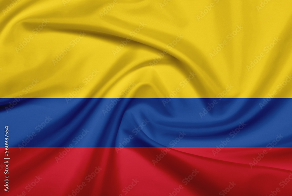Fototapeta premium Flag of Colombia