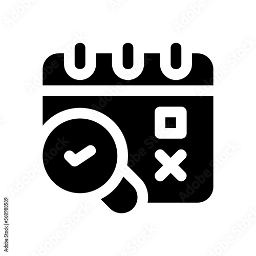 evaluating glyph icon