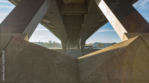 Detailansicht Waldschlößchenbrücke