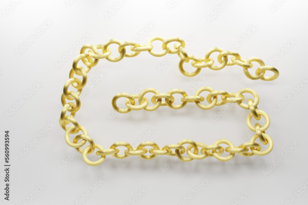 gold chain with a chain gold chain with a chain