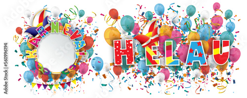 Karneval Helau Banner