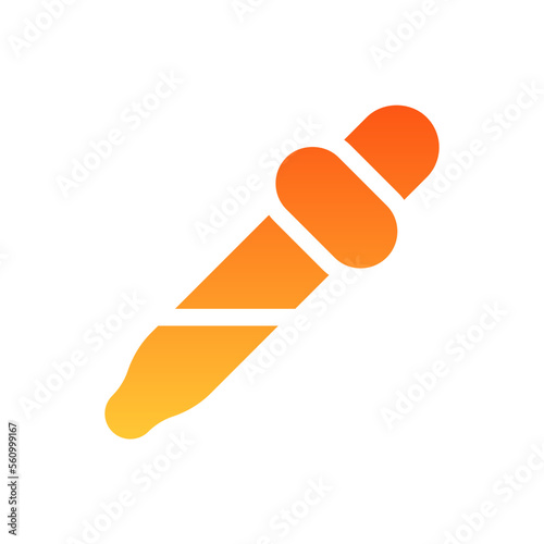 picker flat gradient icon