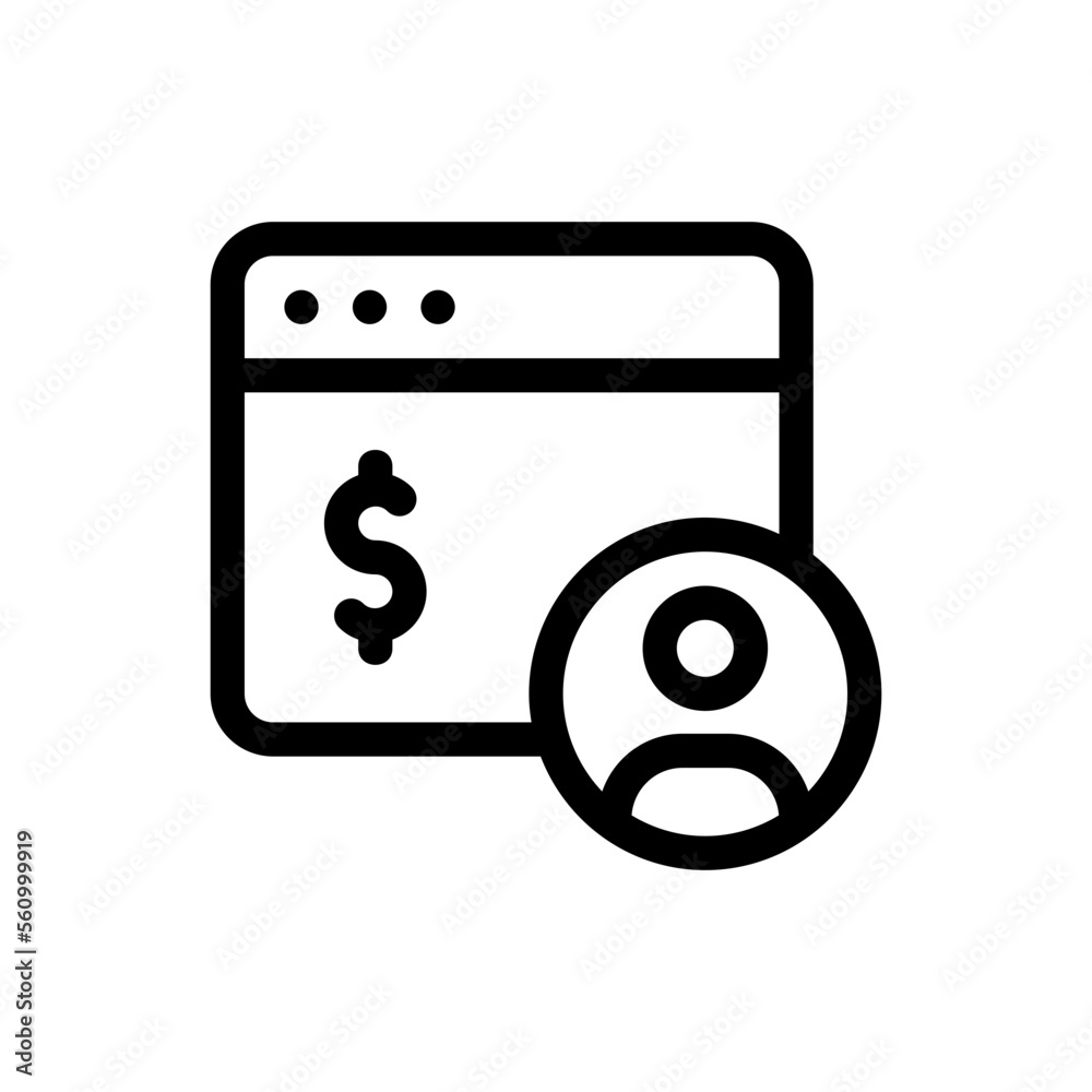 employee line icon employee line icon