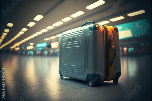 Suitcase at Train Generative AI