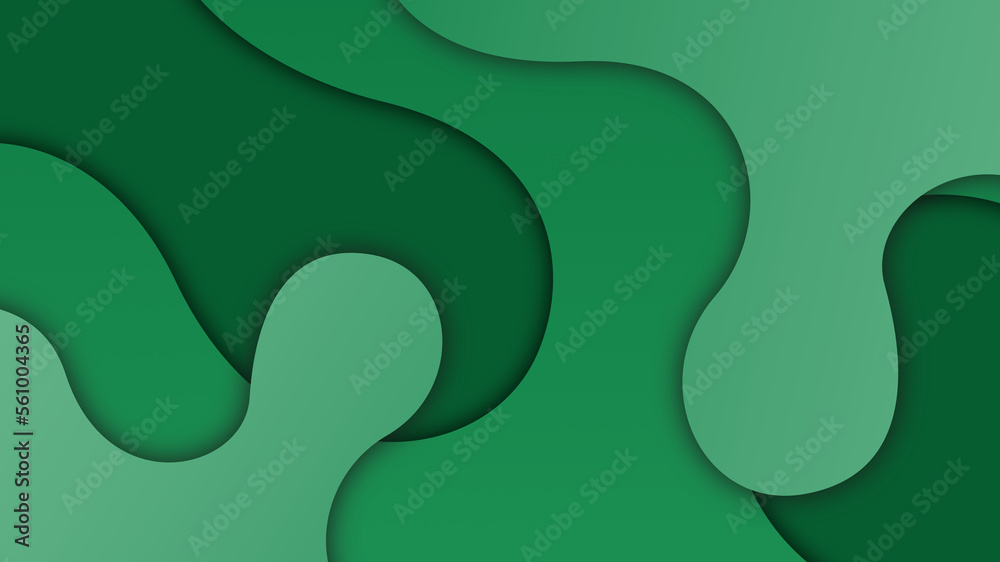 green abstract illustration background wallpaper 