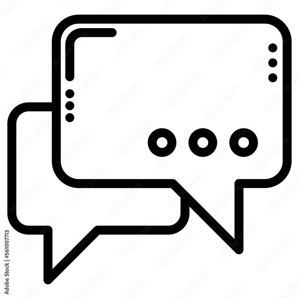 bubble chat icon