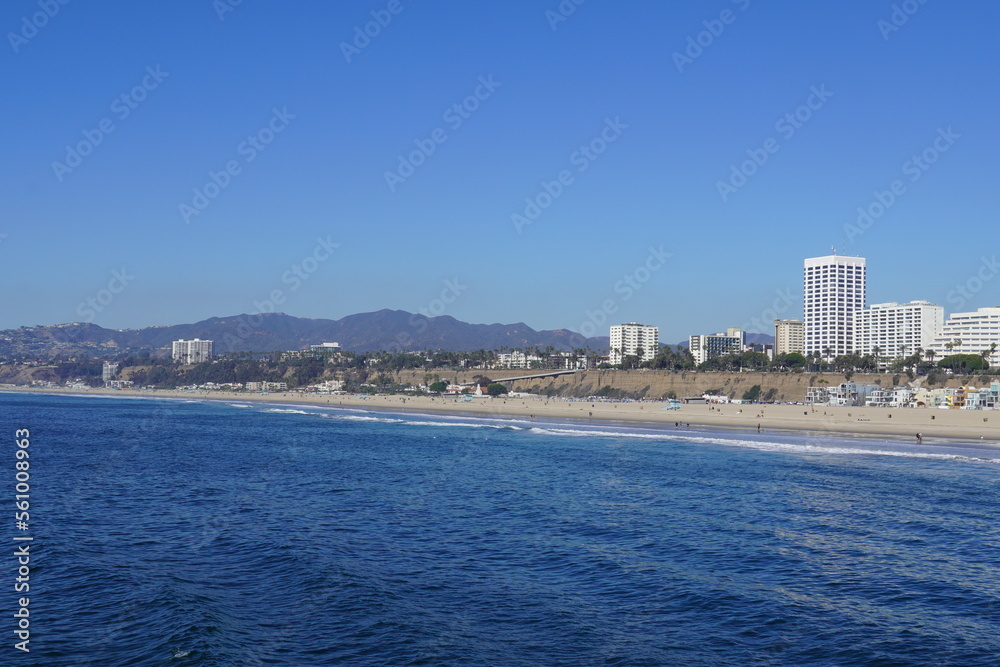 《ロサンゼルス》サンタモニカビーチ