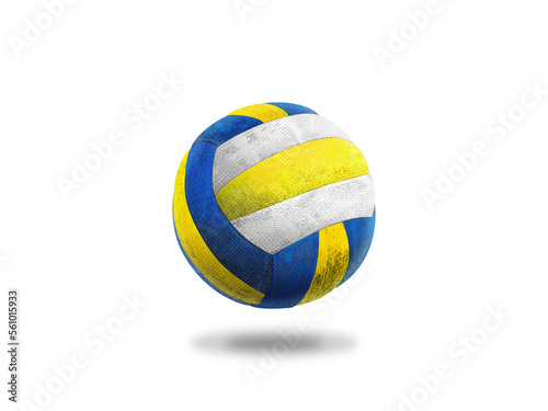 volleyball isolated on white background