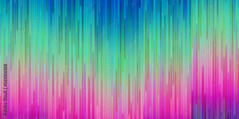 Abstract blue and pink gradient background with vertical line pattern