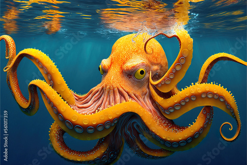 Octopus, ai generated
