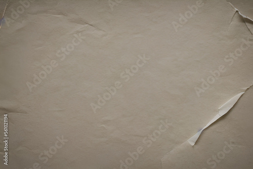 Slightly crumpled old blank paper IA