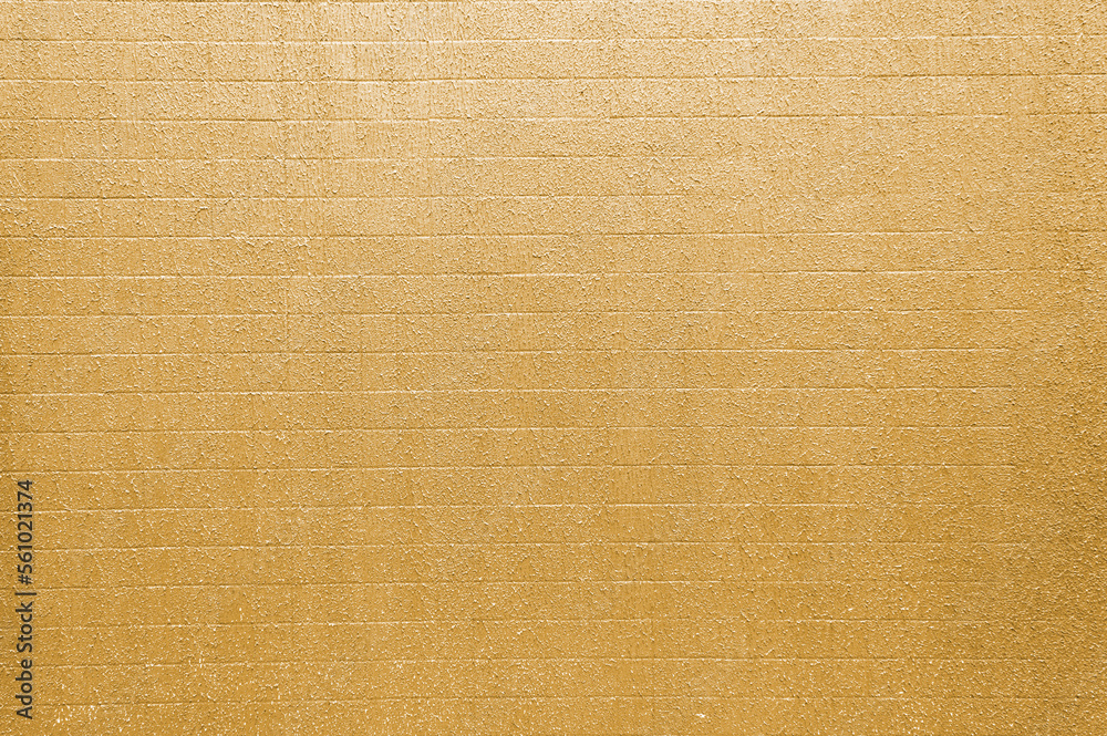 Fototapeta premium Wall of beige squares. Horizontal image. Advertising space.