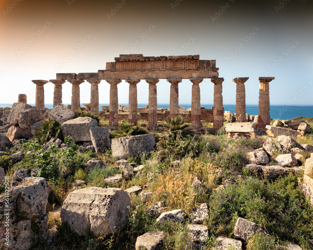 Castelvetrano, TP. Tempio C a Selinunte