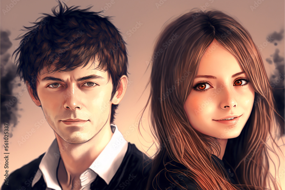 casal lindo estilo anime desenho casal lindo estilo anime desenho