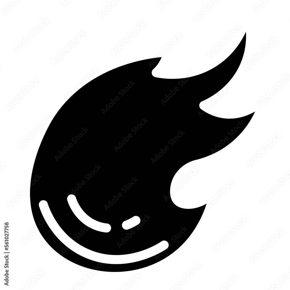 Obraz premium asteroid glyph 