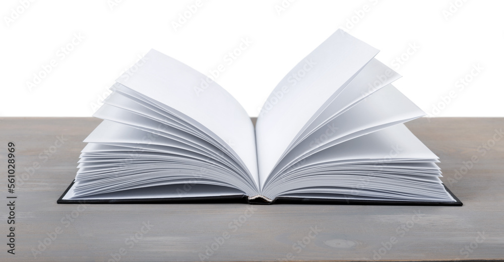 Open book on wooden desk. Education concept Open book on wooden desk. Education concept