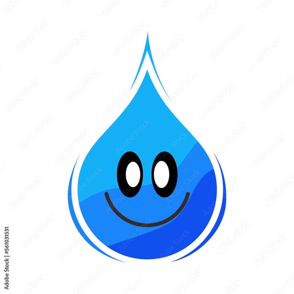 smile water logo design vector smile water logo design vector